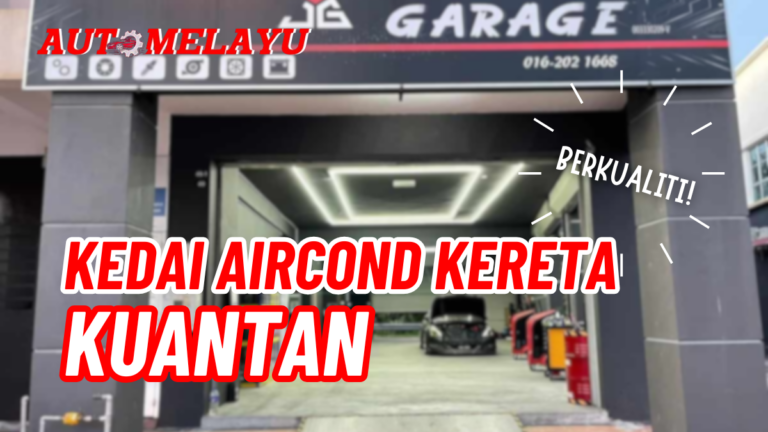 Murah! 10 Kedai Aircond Kereta Kuantan Berkualiti