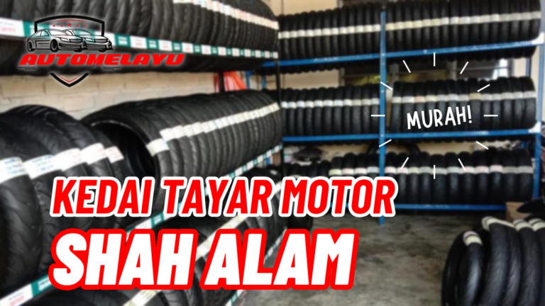 Best Kedai Tayar Motor Shah Alam Murah