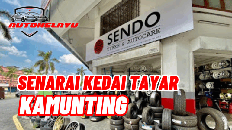 Termurah! 7 Kedai Tayar Kamunting Berkualiti