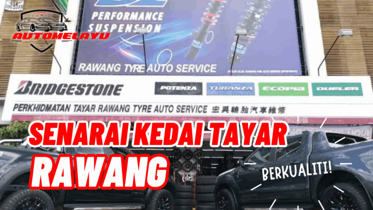 Termurah! 7 Kedai Tayar Rawang Berkualiti