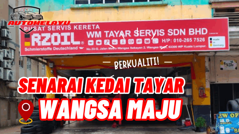 Best 7 Kedai Tayar Wangsa Maju Termurah