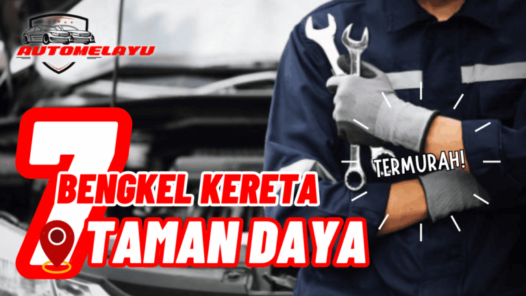 MURAH! 7 Bengkel Kereta Taman Daya